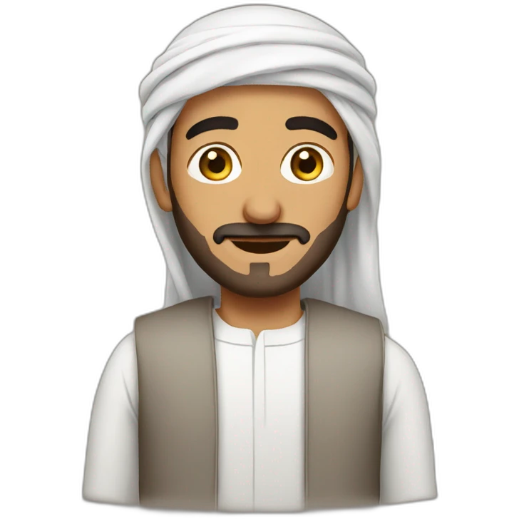 Arab man emoji