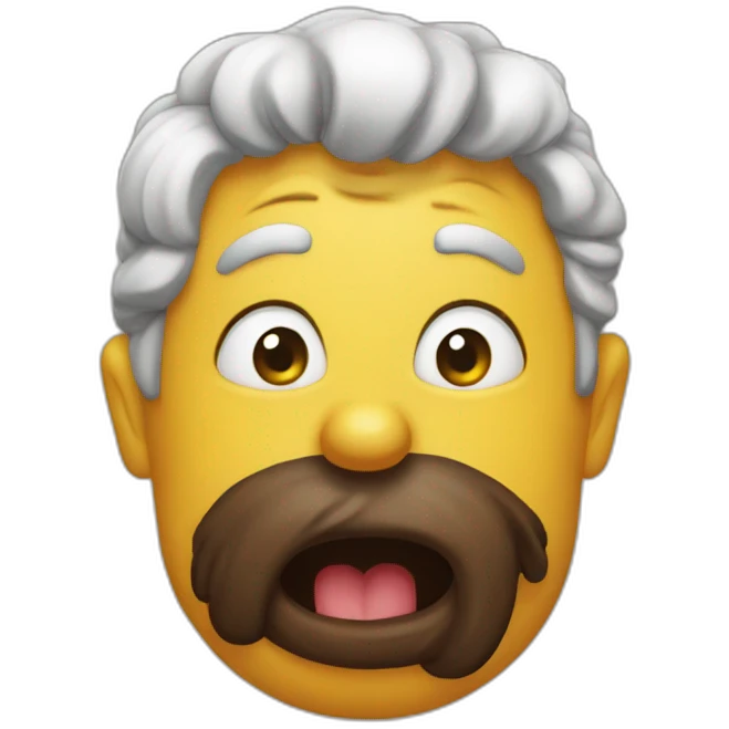😑on a poo emoji