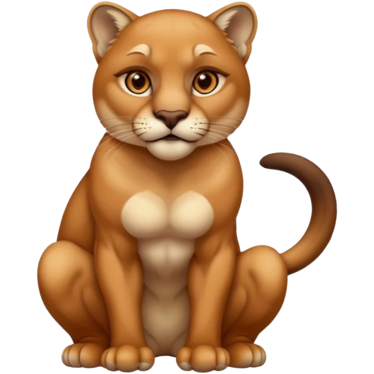 Cougar emoji