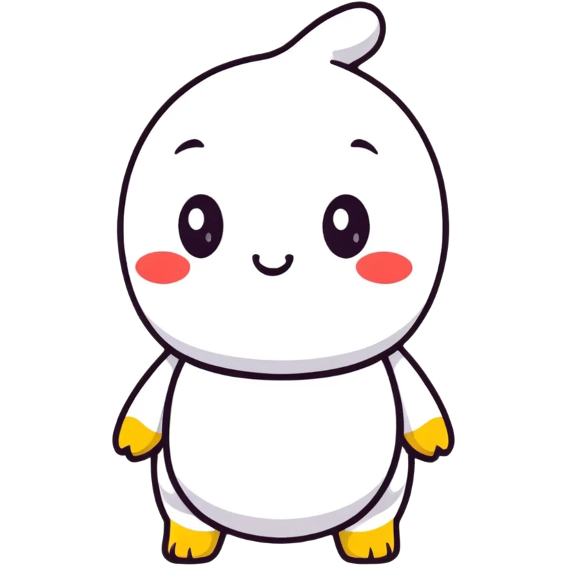 Sprunki character, cute and fun cartoon character emoji