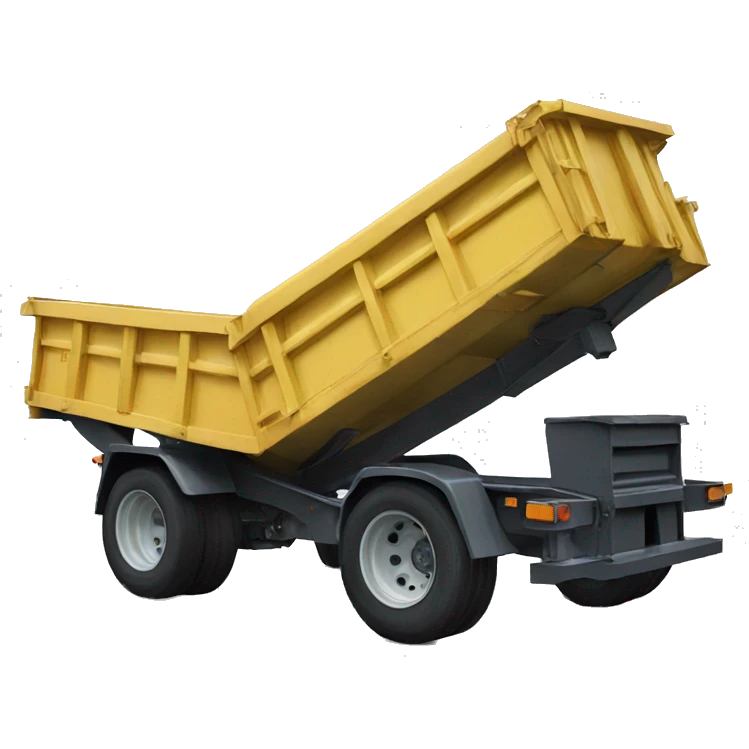 Dump trailer emoji