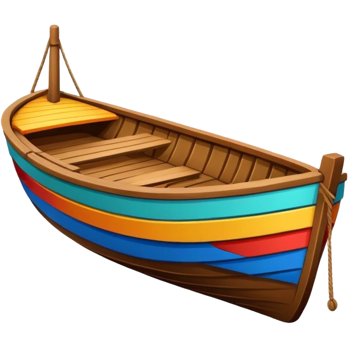 boat in cartoon  emoji