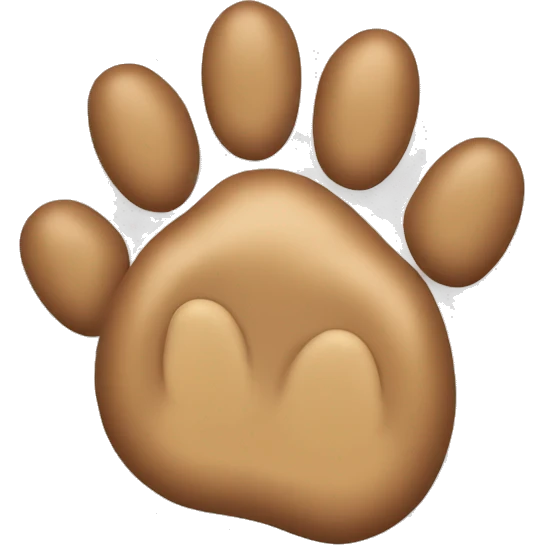  Cat paw emoji