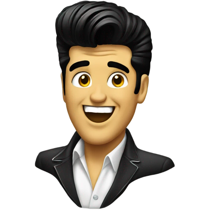 elvis smiley emoji