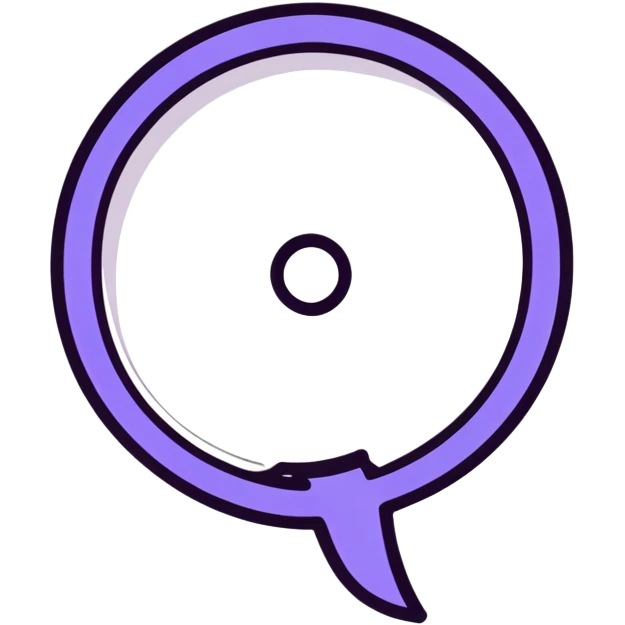 Purple Pinterest icon emoji