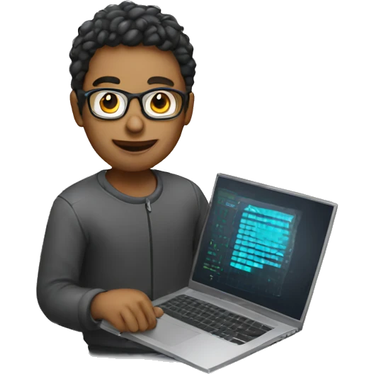 programmer with laptop emoji