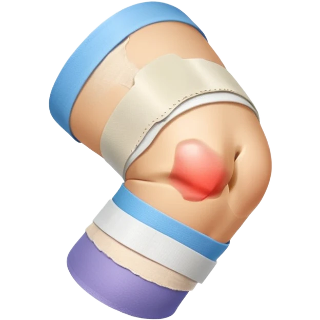 injured knee  emoji