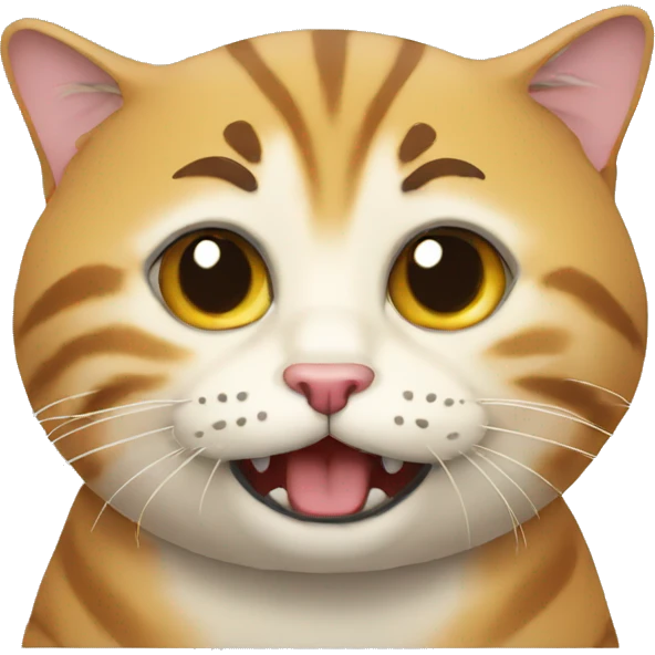 Mewing emoji