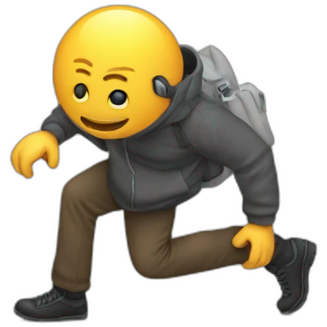 programmer-crawling-out-of-an-iphone emoji