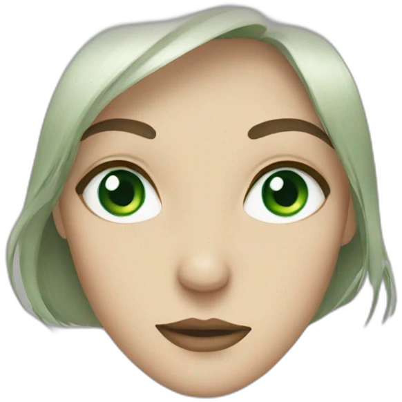 green eyes emoji
