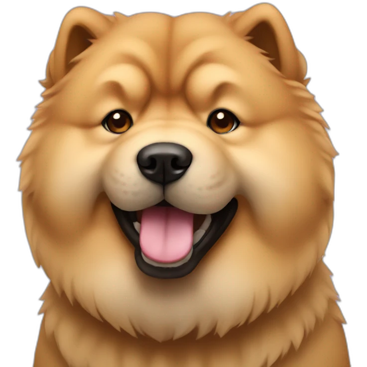 Chow chow emoji