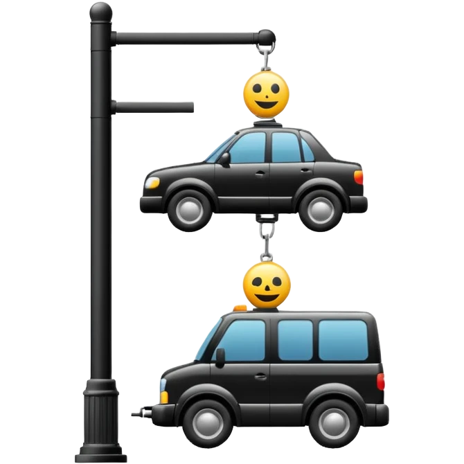 towing street  icon on ploe emoji