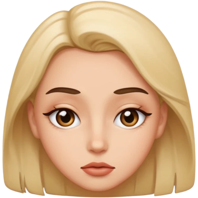seductive eye roll emoji