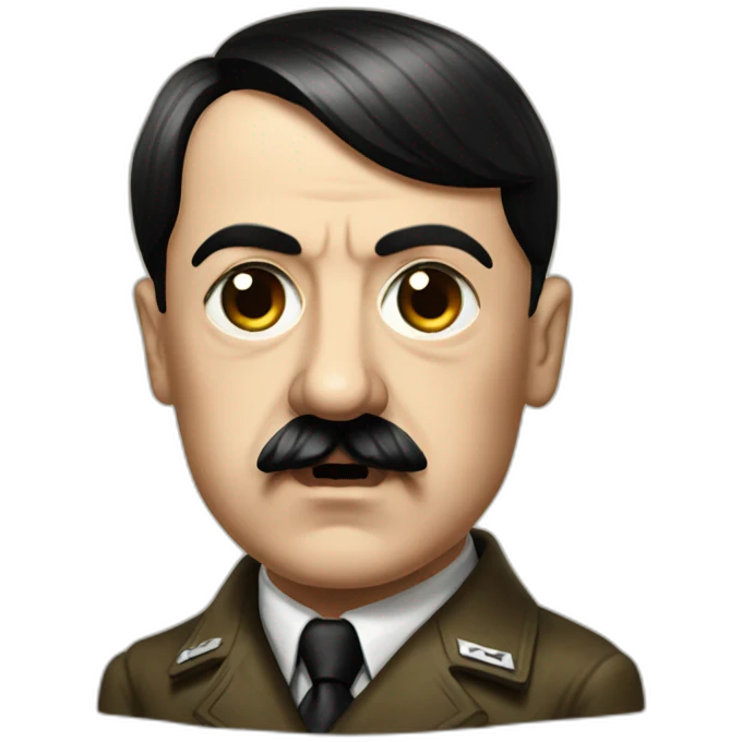 Adolf Hitler, an austrian painter emoji