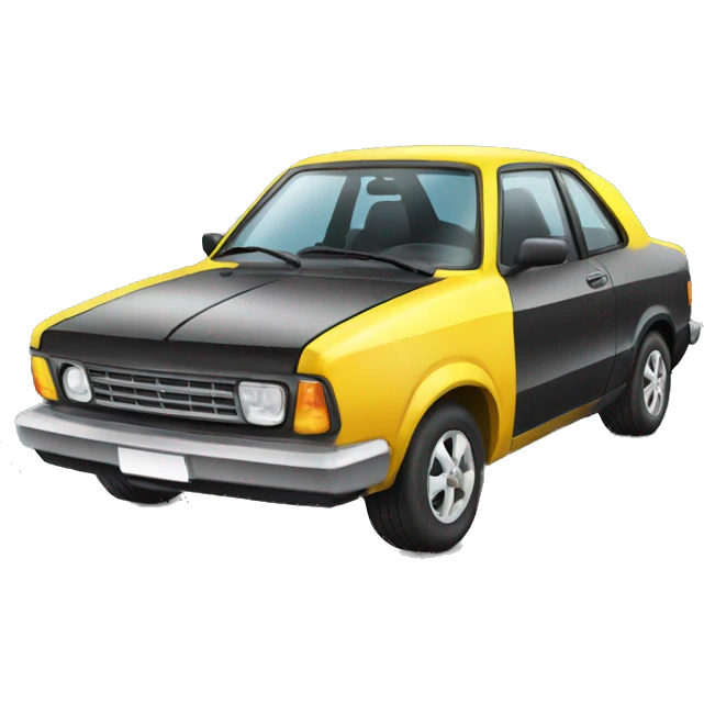 car and word cool in the background emoji