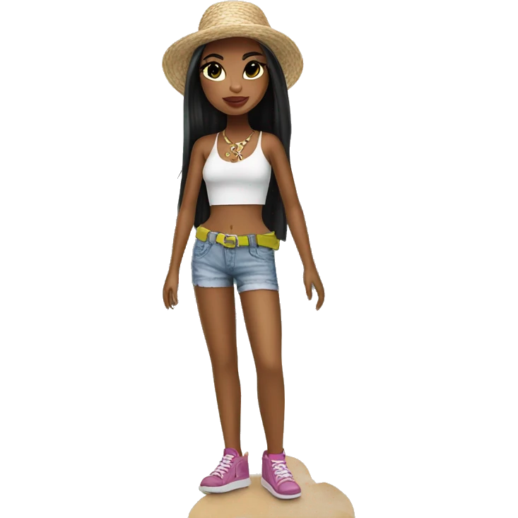 Bratz on holiday emoji