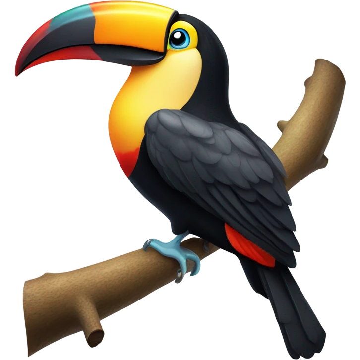 gossiping toucan emoji