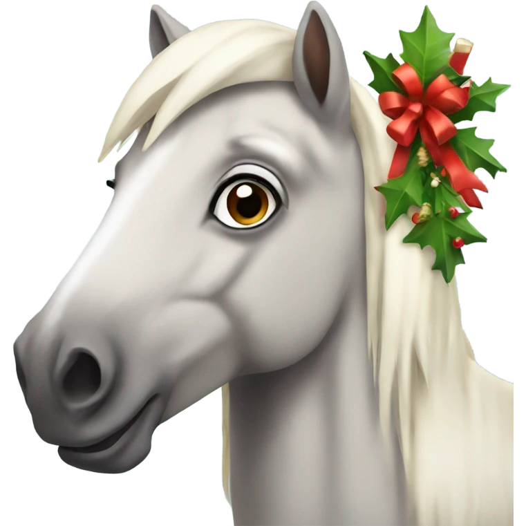 christmas horse emoji