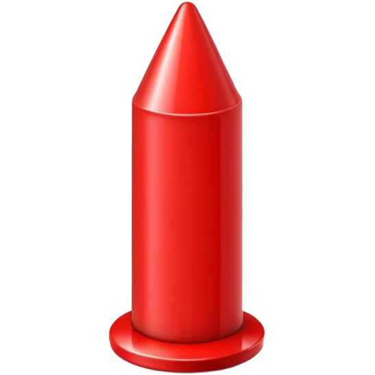 red pushpin emoji