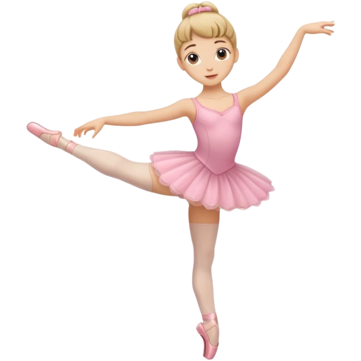 Girl ballerina emoji 2 legs emoji