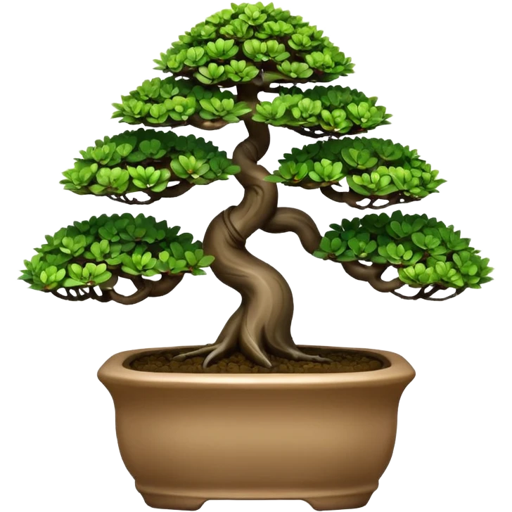Bonzai très simmple emoji