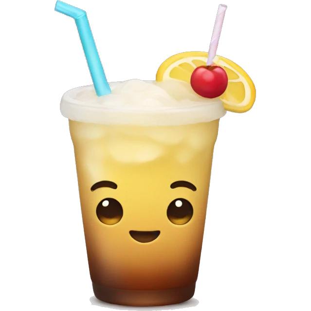 Cute drink emoji