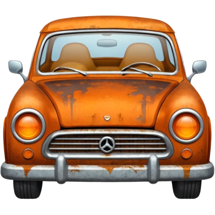 Rust on a car  emoji