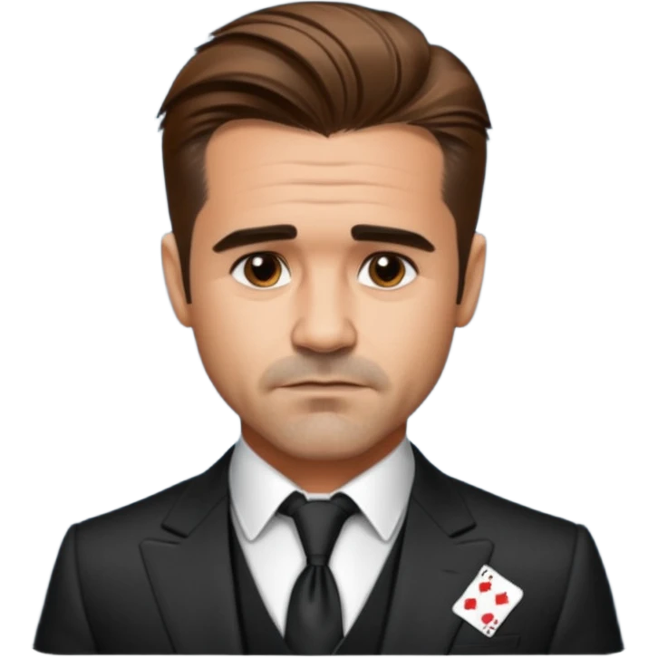 colin farrell gambling emoji