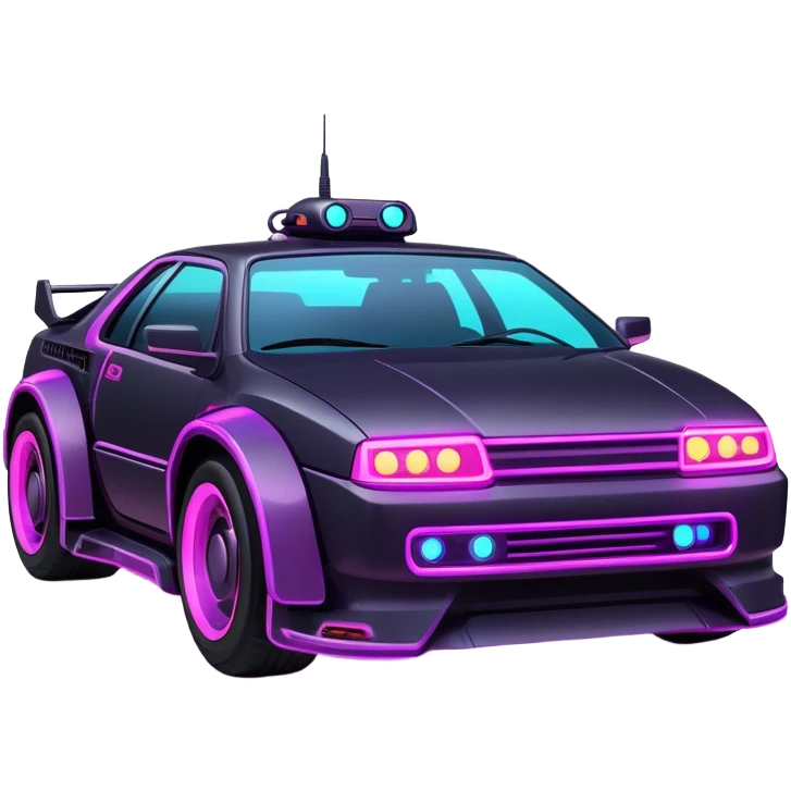  cyber punk CAR' emoji