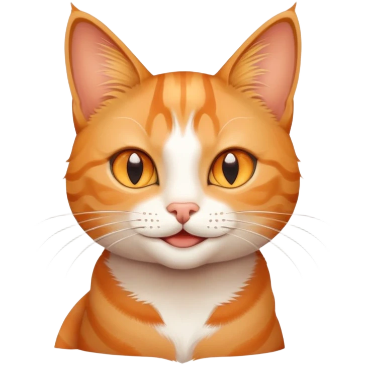 A cat with star eyes smiling emoji