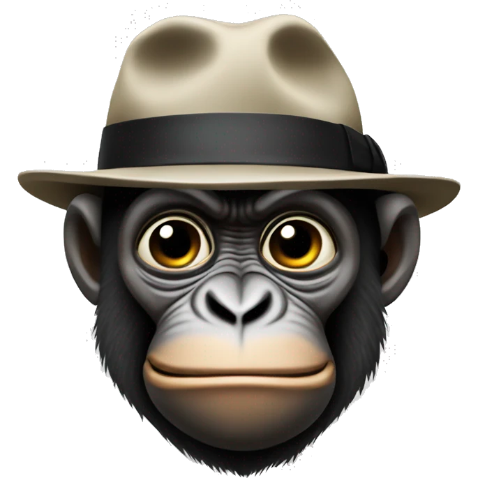 gangster mafia monkey emoji