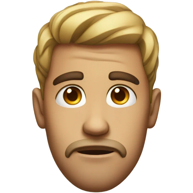 Peace and pout emoji