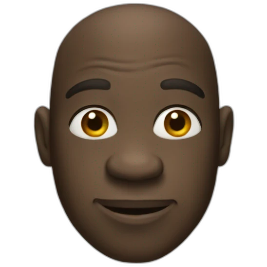 Black shrek emoji