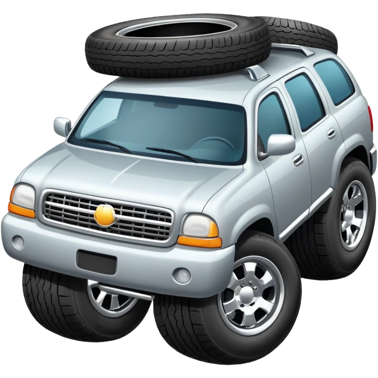 Fat car showing belly emoji