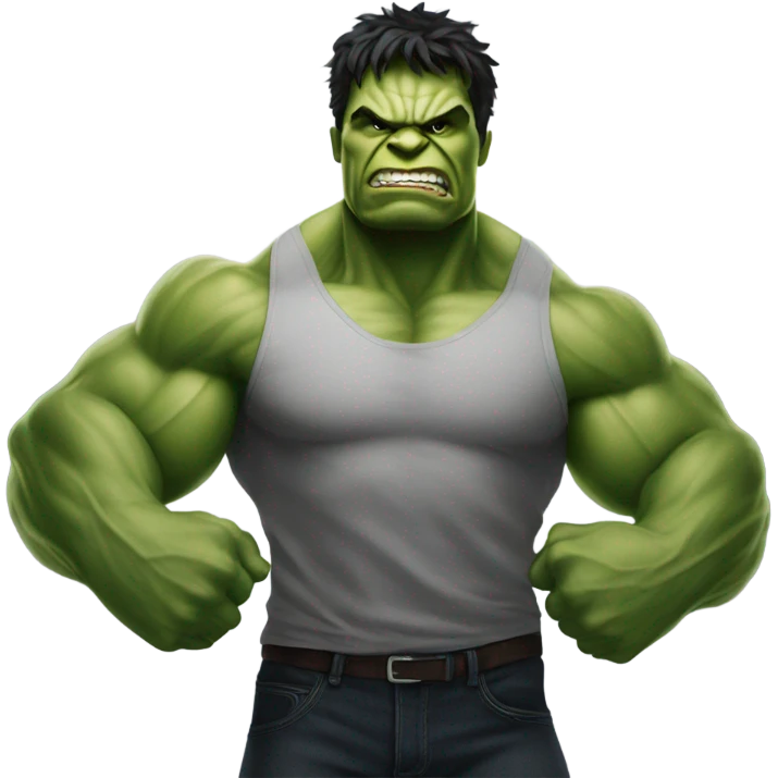 Hulk To Change Tony star emoji