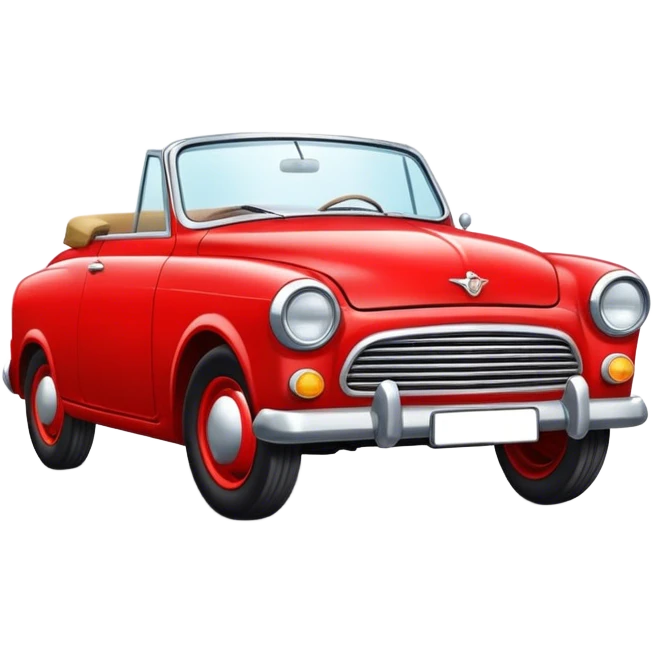 bright old car emoji