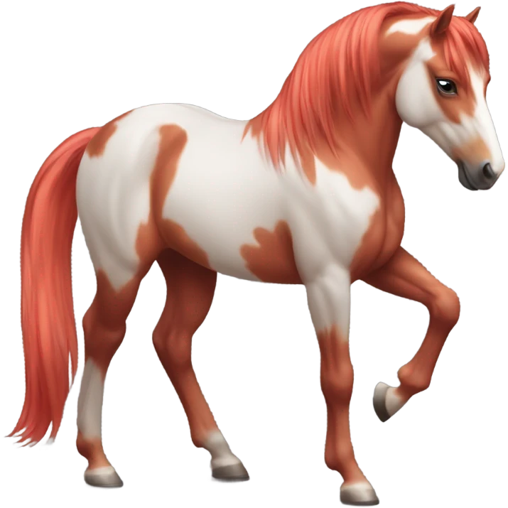 Red horse emoji