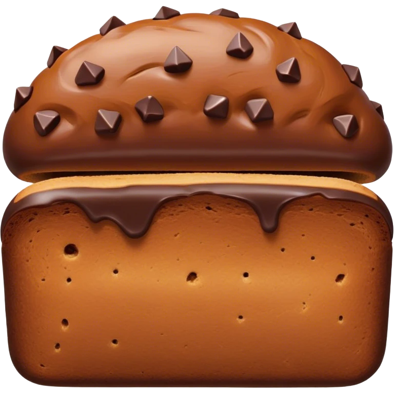 chocolate bread emoji