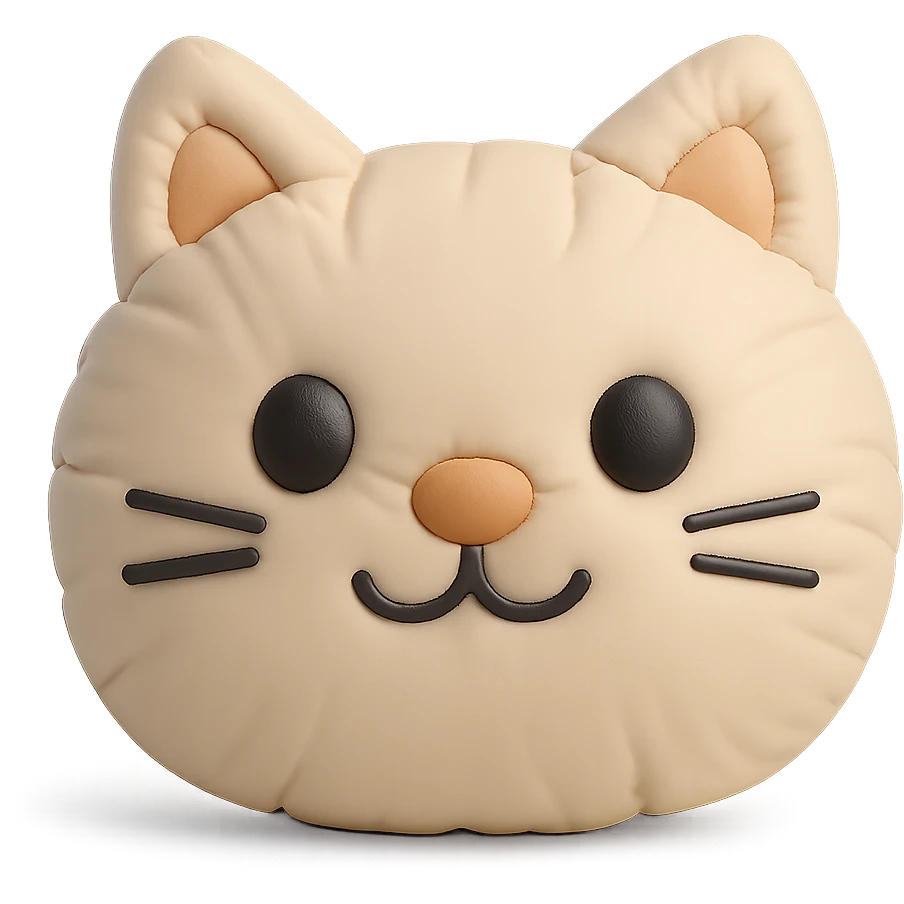cute cat face emoji