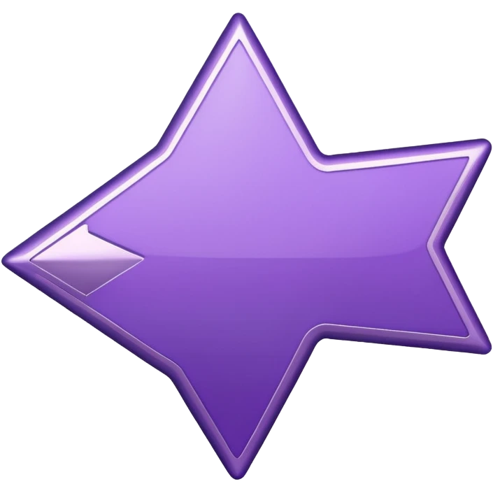 seta para direita roxa emoji