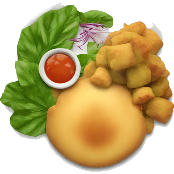 PAKISTANI FOOD ON A PLATE emoji
