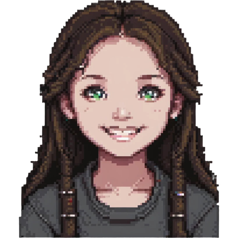 smiling girl emoji