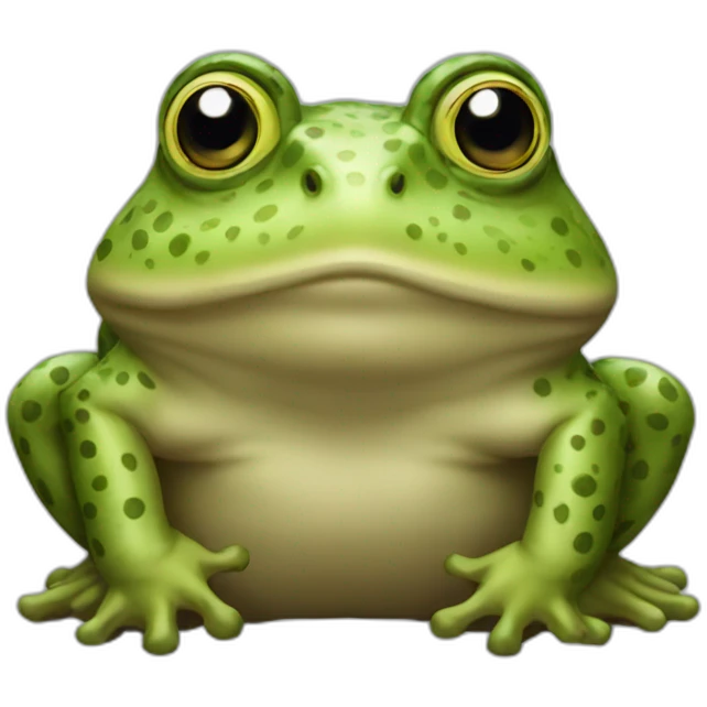 Crapaud roi emoji