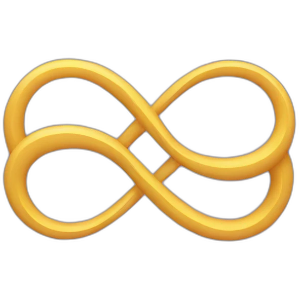 Infinity symbol emoji