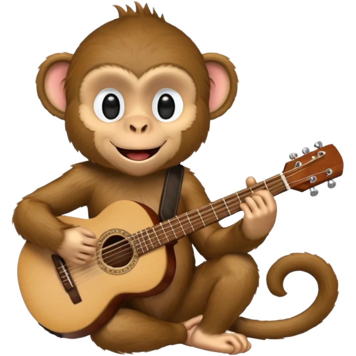 monkey Musician emoji