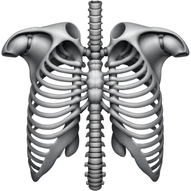 Ribcage X ray emoji