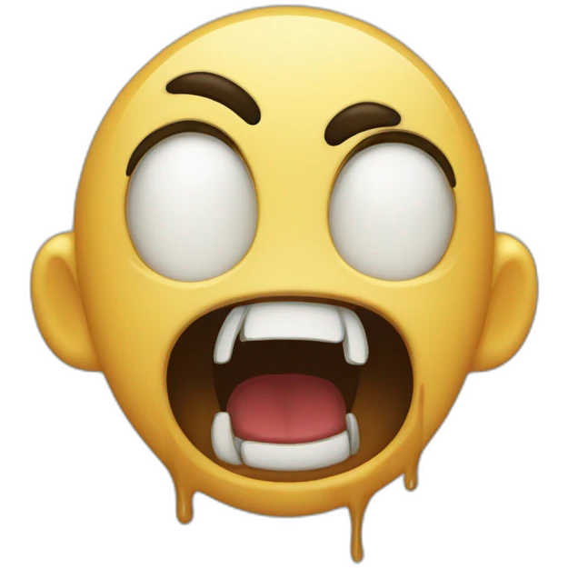 scream riendose emoji