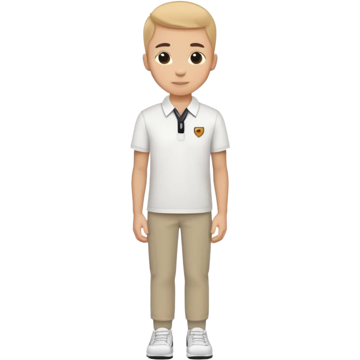 White collared shirts underneath Dark chino pants Comfortable sneakers/loafers Minimalist company logo pin on left chest Designed for outdoor mobility while maintaining professional cohesion. Need any specific adjustments?  emoji