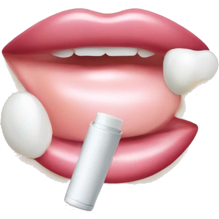 Lip balm  emoji