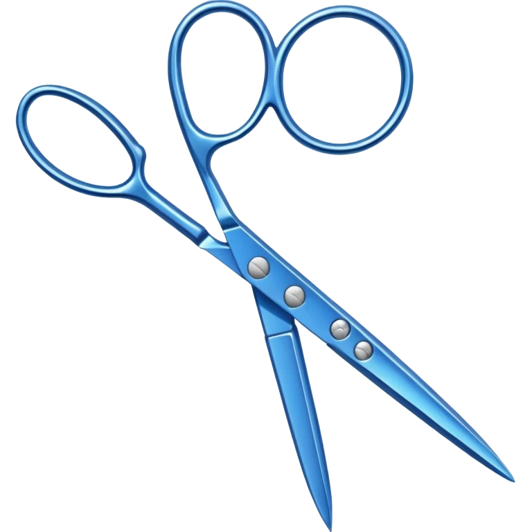 magic blue scizzors emoji